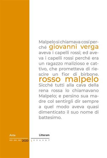 Rosso Malpelo PDF