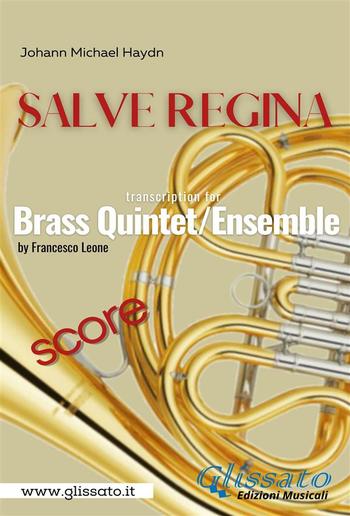 Salve Regina - Brass Quintet (score) PDF