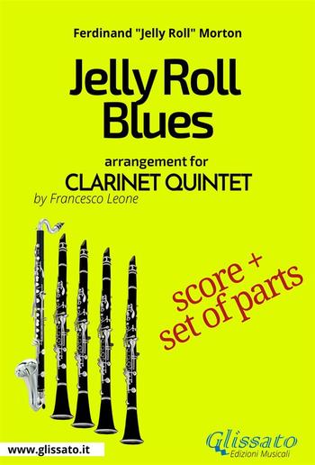 Jelly Roll Blues - Clarinet Quintet score & parts PDF