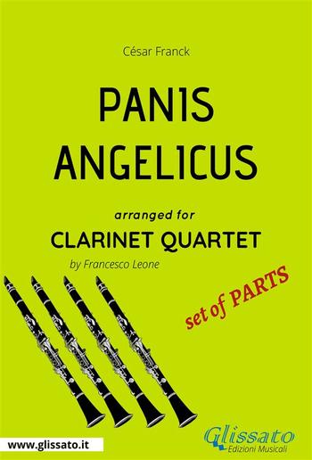 Panis Angelicus - Clarinet Quartet set of PARTS PDF