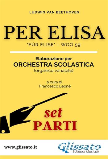 Per Elisa - Orchestra scolastica (set parti) PDF