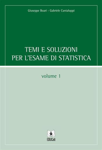 Temi e soluzioni per l’esame di statistica PDF