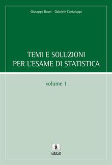 Temi e soluzioni per l’esame di statistica PDF