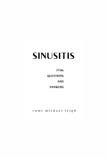 Sinusitis PDF