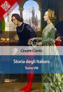 Storia degli italiani. Tomo VIII PDF