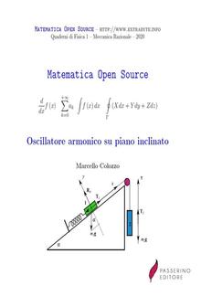 Oscillatore armonico su piano inclinato PDF