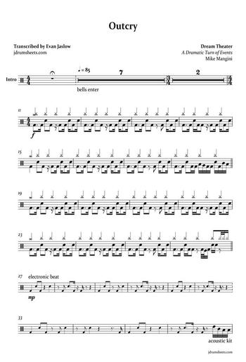 Dream Theater - Outcry PDF
