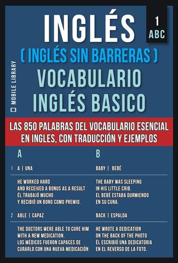 Inglés (Inglés Sin Barreras) Vocabulario Ingles Basico - 1 - ABC PDF