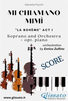 Mi chiamano Mimì - soprano and orchestra (Score) PDF