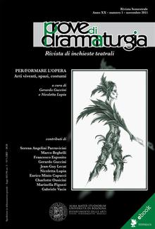 Prove di Drammaturgia n. 1/2015 PDF