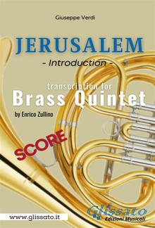 Jerusalem - Brass Quintet (score) PDF