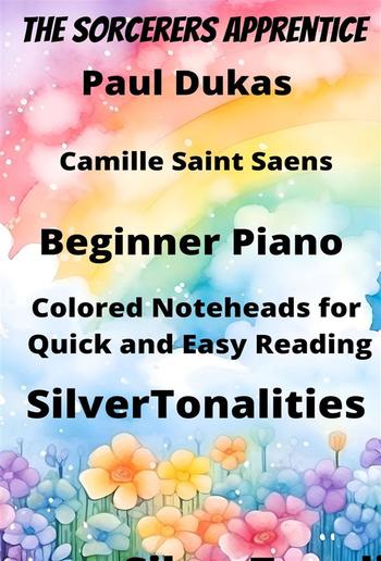 Sorcerer’s Apprentice Beginner Piano Sheet Music with Colored Notation PDF