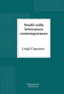 Studii sulla letteratura contemporanea PDF