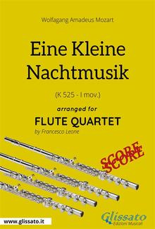 Eine Kleine Nachtmusik - Flute Quartet SCORE PDF