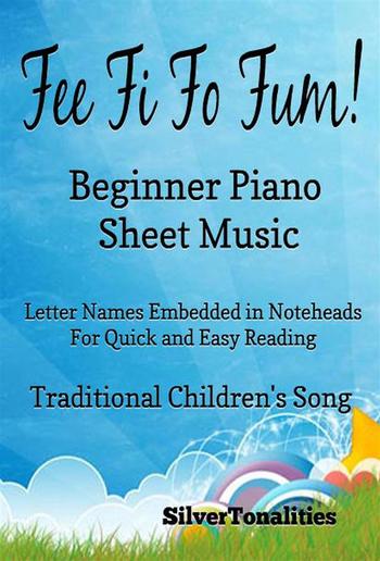 Fee Fi Fo Fum Beginner Piano Sheet Music PDF