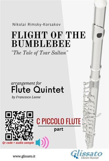 C piccolo Flute part: Flight of The Bumblebee for Flute Quintet PDF