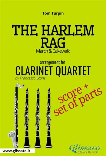 The Harlem Rag - Clarinet Quartet score & parts PDF