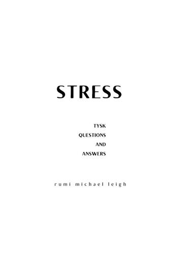 Stress PDF