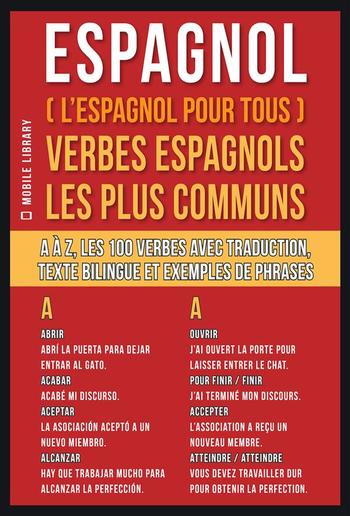 Espagnol ( L’Espagnol Pour Tous ) Verbes espagnols les plus communs PDF