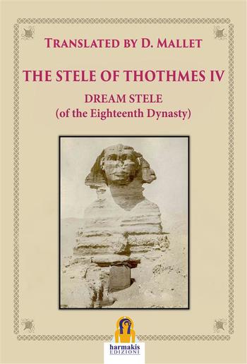 The Stele of Thothmes IV PDF