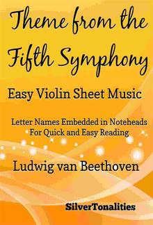 Theme from the Fifth Symphony Easy Violin Sheet Music PDF