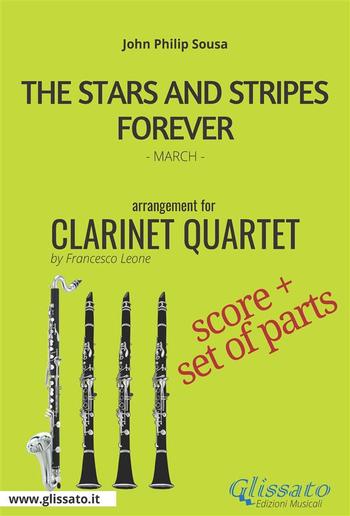 The Stars and Stripes Forever - Clarinet Quartet score & parts PDF