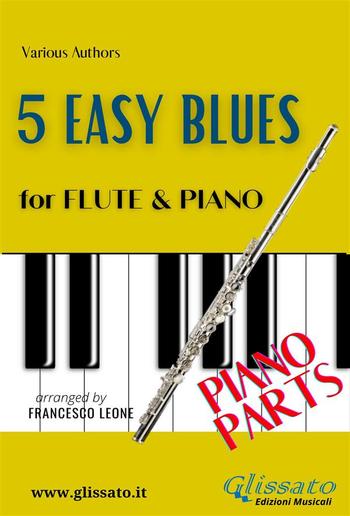 5 Easy Blues - Flute & Piano (Piano parts) PDF