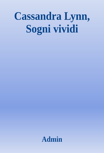 Sogni vividi PDF