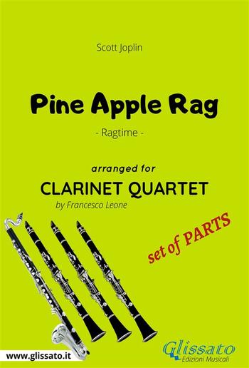 Pine Apple Rag - Clarinet Quartet set of PARTS PDF