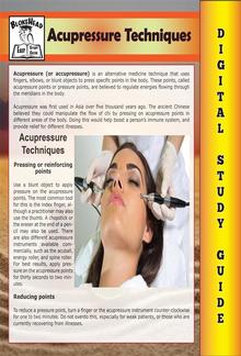 Acupressure Techniques ( Blokehead Easy Study Guide) PDF