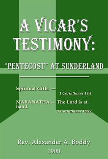 A Vicar's Testimony: PDF