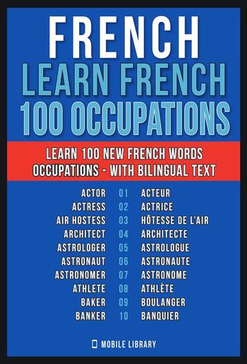 French - Learn French - 100 Words - Occupations PDF