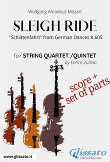 Sleigh Ride - String quartet/quintet score & parts PDF