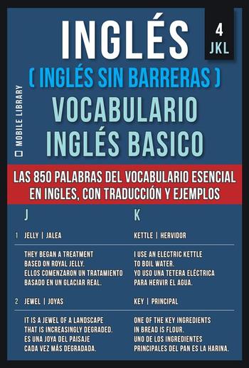 Inglés (Inglés Sin Barreras) Vocabulario Ingles Basico - 4 - JKL PDF