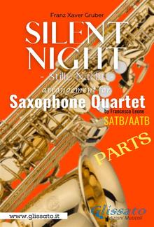 Silent Night - Sax Quartet (parts) PDF