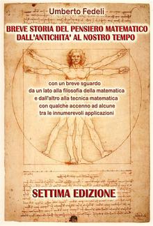 Breve storia del pensiero matematico dall'antichità al nostro tempo PDF