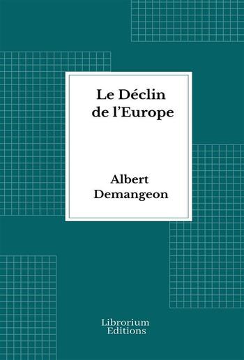 Le Déclin de l’Europe PDF