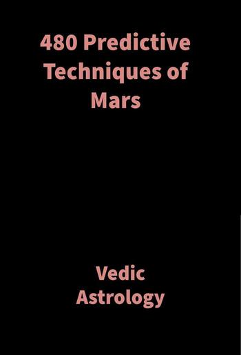 480 Predictive Techniques of Mars PDF