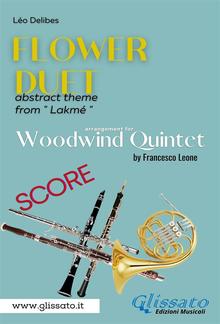 "Flower Duet" abstract theme - Woodwind Quintet (score) PDF