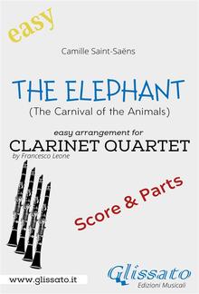 The Elephant - Easy Clarinet Quartet (score & parts) PDF