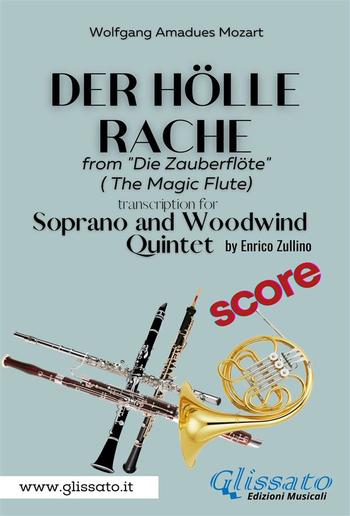 Der Holle Rache - Soprano and Woodwind Quintet (score) PDF