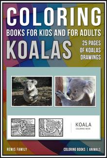 Coloring Books for Kids and for Adults - Koalas PDF