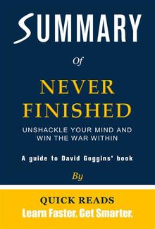 Summary of Never Finished by David Goggins PDF