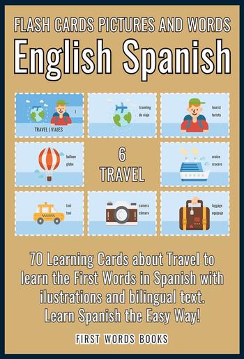 6 - Travel - Flash Cards Pictures and Words English Spanish PDF