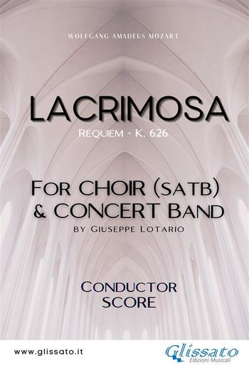 Lacrimosa - Choir & Concert Band (score) PDF