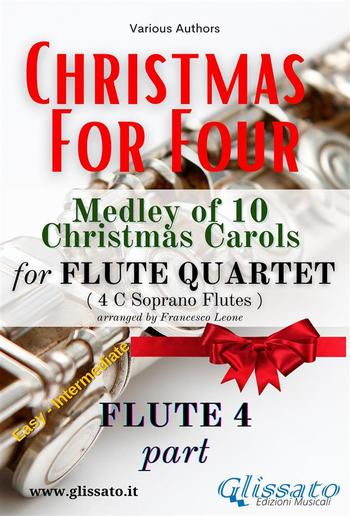 Flute 4 part of "Christmas for four" Flute Quartet PDF