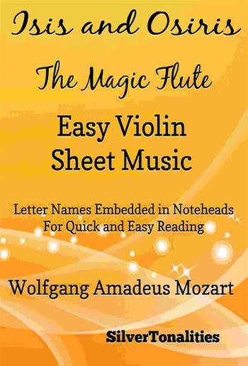 Isis and Osiris the Magic Flute Easy Violin Sheet Music PDF