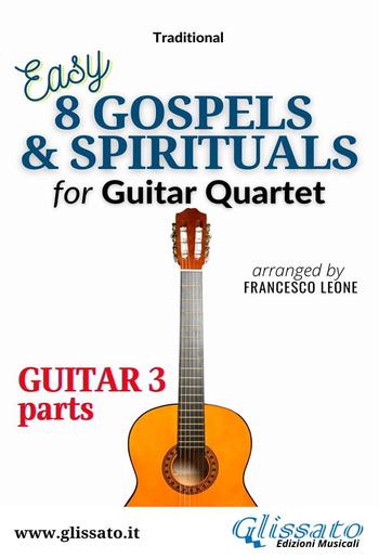 Guitar 3 part of "8 Gospels & Spirituals" for Guitar quartet PDF Guitar 3 part of "8 Gospels & Spirituals" for Guitar quartet PDF