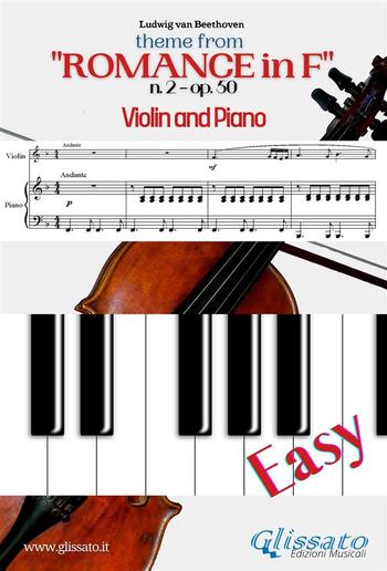 Theme from "Romance in F" Easy Violin & Piano PDF