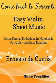 Come Back to Sorrento Easy Violin Sheet Music PDF